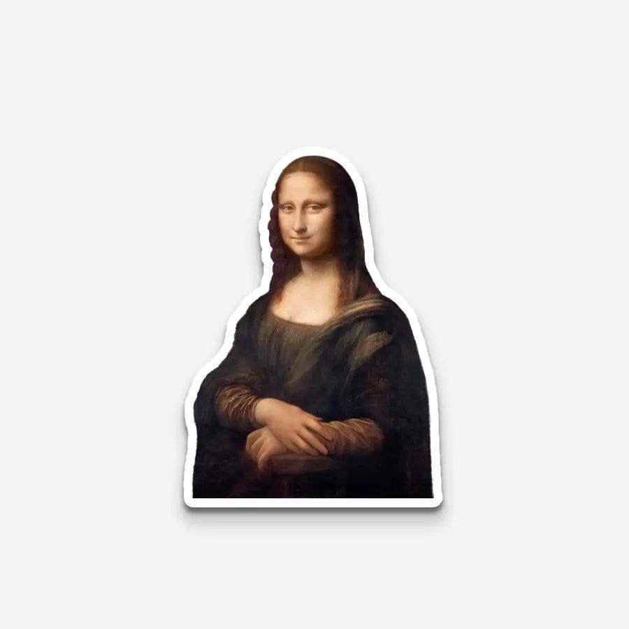 Mona lisa Sticker - Sticker | My Turtle